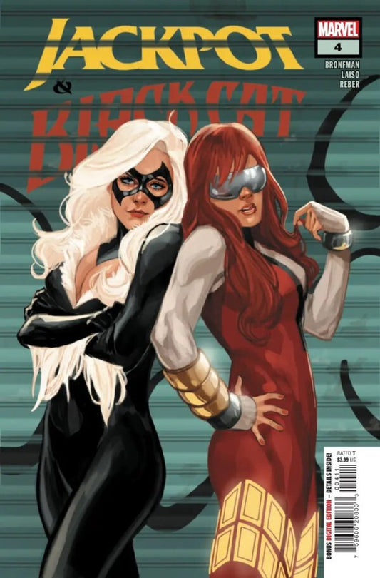 JACKPOT AND BLACK CAT #4 NM 1ST PRINT MAIN COVER MARVEL COMICS 2024
