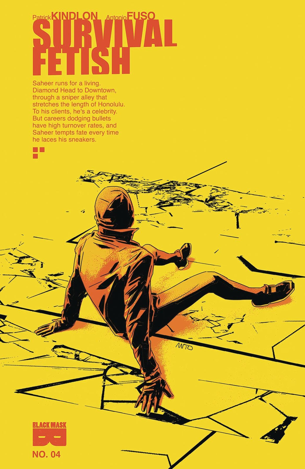 SURVIVAL FETISH #4 BLACK MASK NM