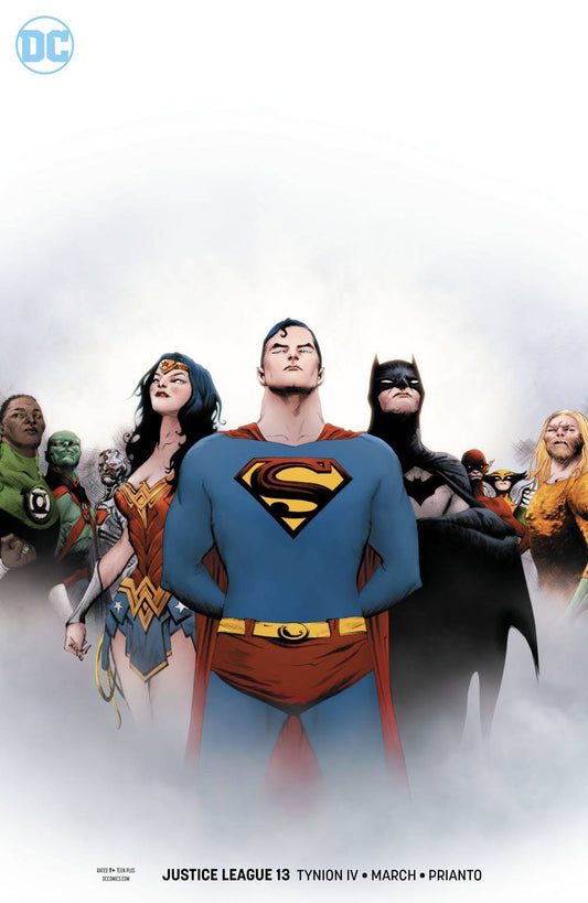 JUSTICE LEAGUE #13 VARIANT ED DC NM 1ST PRINT 2018