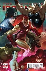 INVINCIBLE IRON MAN 502 DJURDJEVIC VARIANT MATT FRACTION NM 1ST PRINT