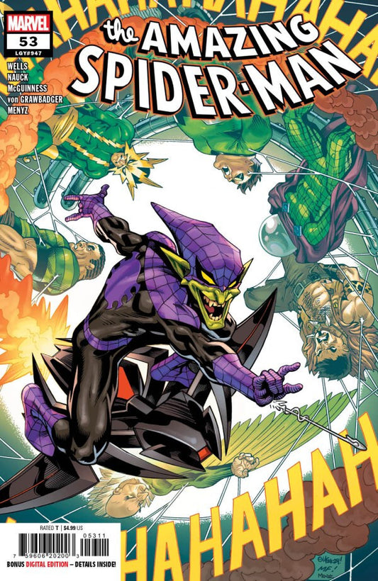 AMAZING SPIDER-MAN #53 NM 1ST PRINT MAIN COVER MARVEL COMICS 2024