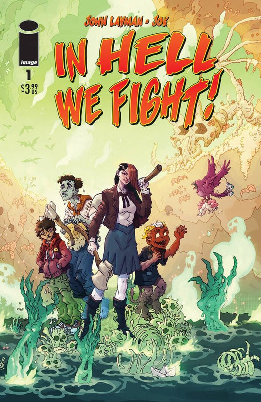 IN HELL WE FIGHT #1 NM 1ST PRINT MAIN COVER IMAGE COMICS 2023 JOHN LAYMAN