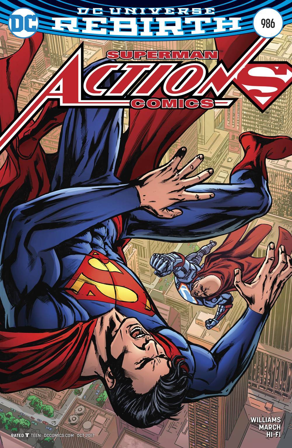 ACTION COMICS SUPERMAN VARIANT COVER #986 DC COMICS NM