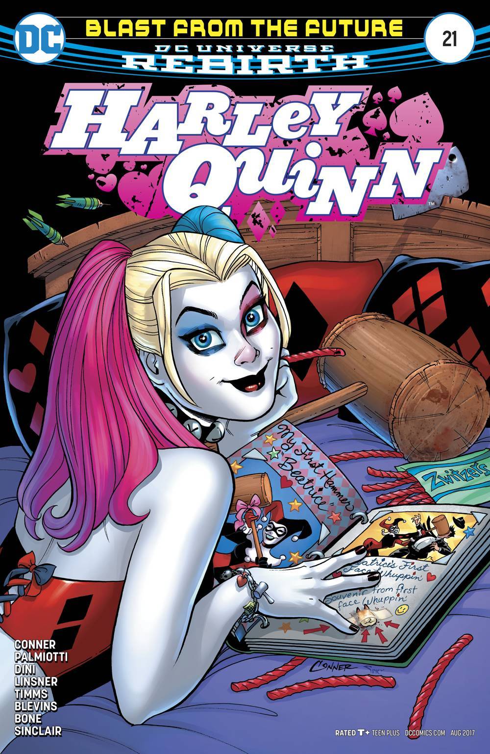 HARLEY QUINN #21 REBIRTH MAIN COVER NM 1ST PRINT DC 2017