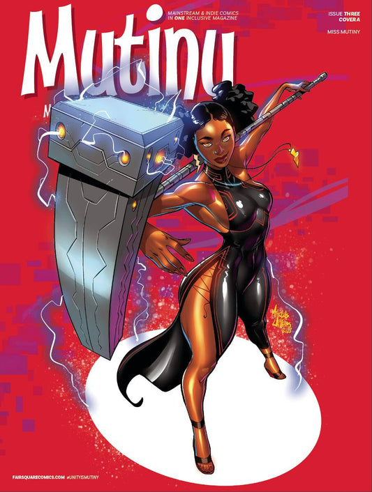 MUTINY MAGAZINE #3 CVR A MARCUS WILLIAMS 2022 FAIRSQUARE GRAPHICS NM