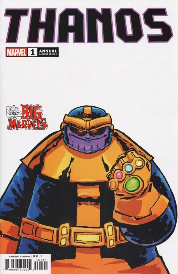 THANOS ANNUAL #1 NM 1ST PRINT SKOTTIE YOUNG VARIANT MARVEL COMICS 2024