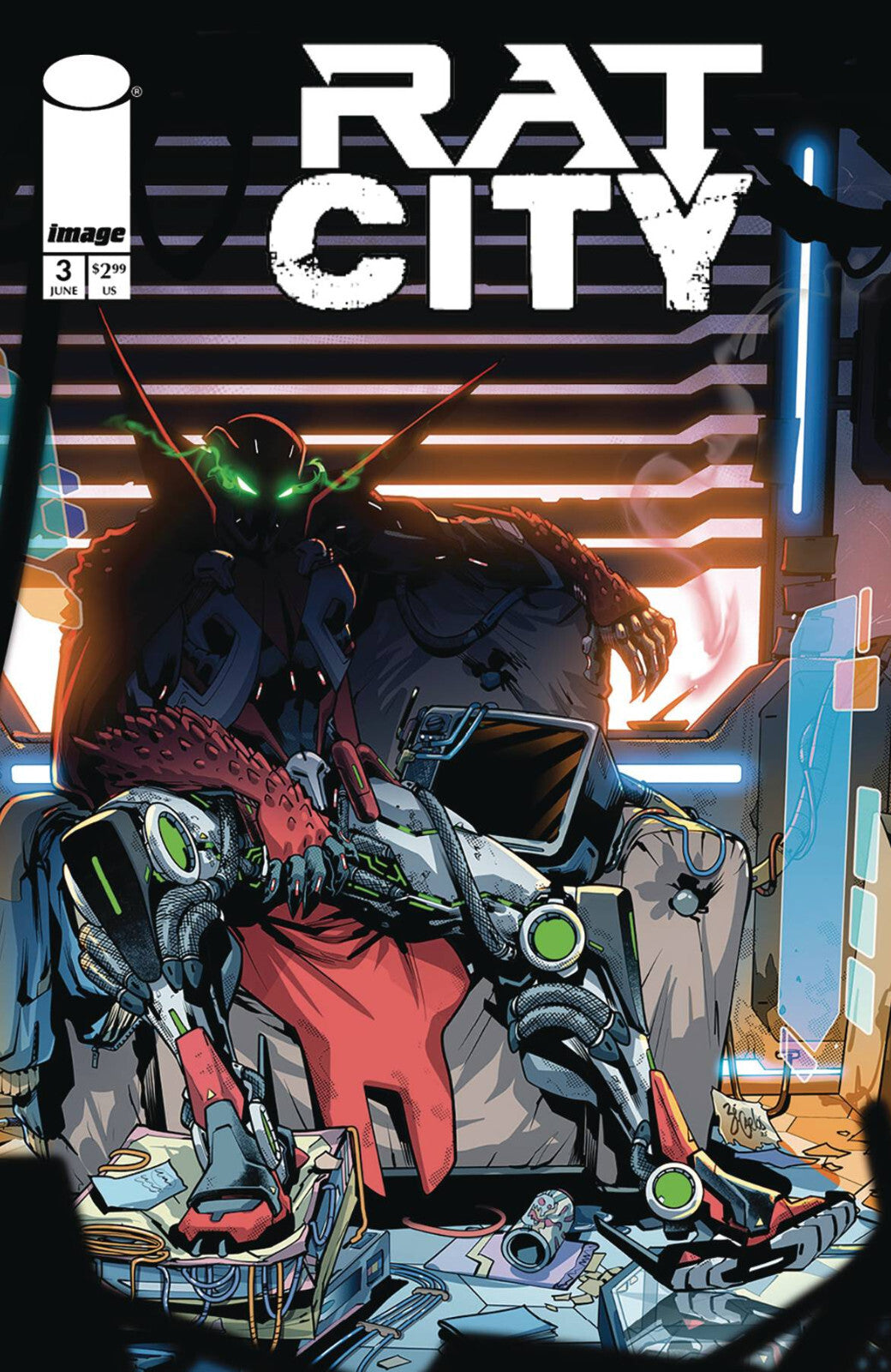 RAT CITY #3 NM CARLOS COVER 1ST PRINT IMAGE COMICS 2024