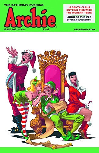 ARCHIE #661 HOLLY JOLLY VARIANT ANGELO DECESARE ARCHIE  NM 1st PRINT