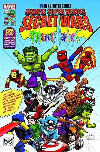SECRET WARS #4 SDCC PREVIEWS MINIMATES EXCLUSIVE VARIANT NM 1ST PRINT