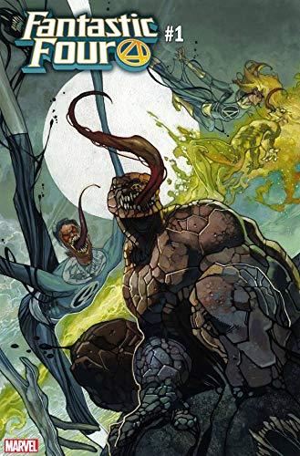 FANTASTIC FOUR #1 BIANCHI VENOMIZED PARTY VARIANT NM 1ST PRINT