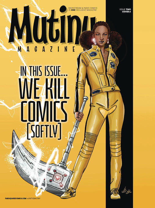 MUTINY MAGAZINE #2 CVR A MARTINEZ 2021 FAIRSQUARE GRAPHICS NM KILL BILL HOMAGE