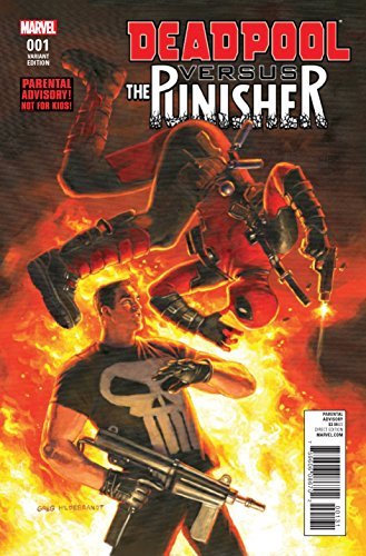 DEADPOOL VS THE PUNISHER #1 GREG HILDEBRANT 1-IN-10 VARIANT E NM 1ST PRINT