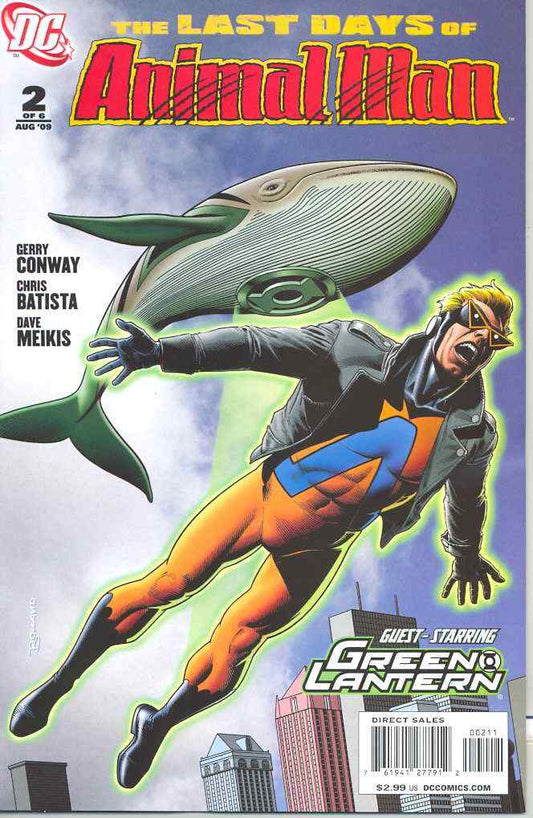 LAST DAYS OF ANIMAL MAN #2 GERRY CONWAY NM 1ST PRINT DC 2009