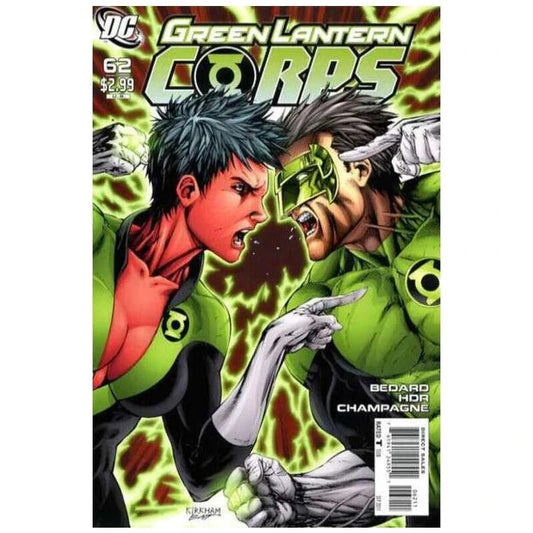 GREEN LANTERN CORPS #62 DC COMICS NM 1ST PRINT 2011
