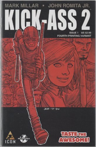 KICK-ASS 2 #1 4TH PRINT VARIANT MILLAR NM 4TH PRINT