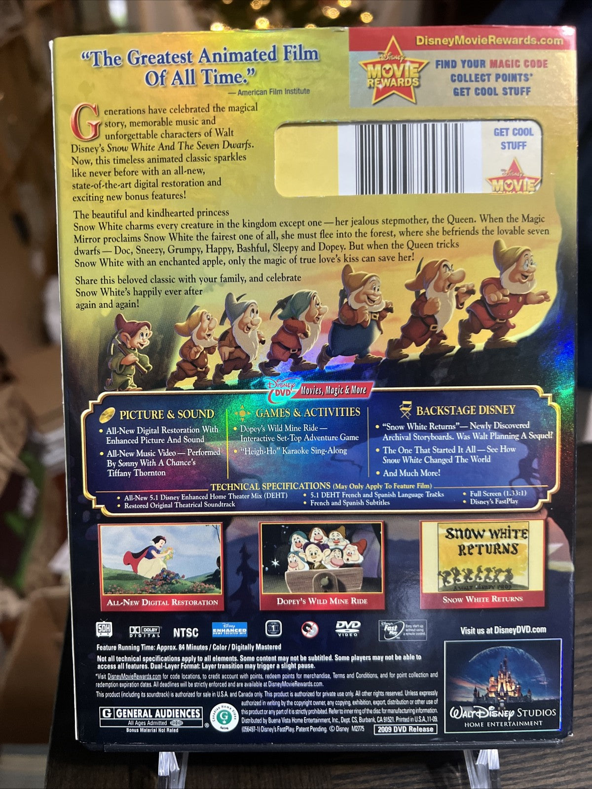 Snow White & the Seven Dwarfs DVD 2 Disc Set