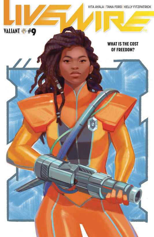 LIVEWIRE #9 COVER A LEE VALIANT NM 1ST PRINT 2019