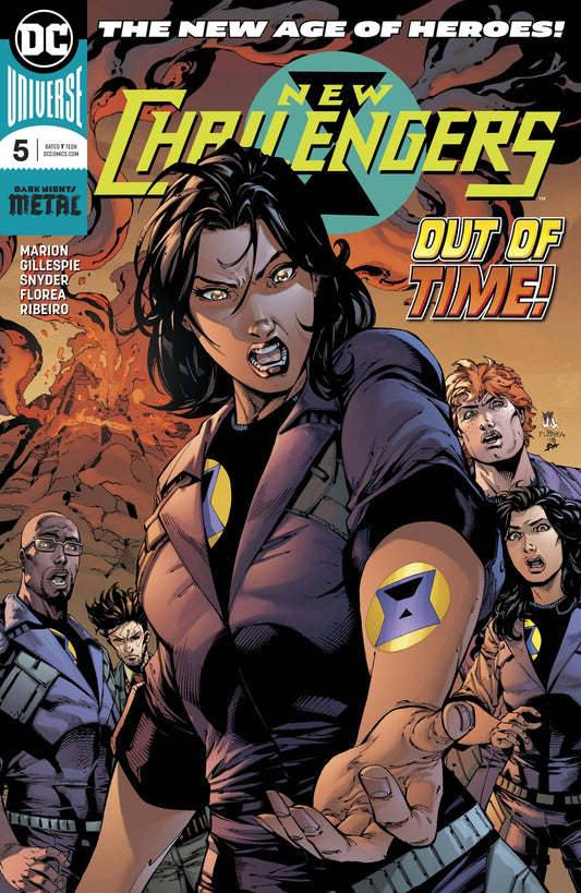 NEW CHALLENGERS #5 DC NM FIRST PRINT 2018