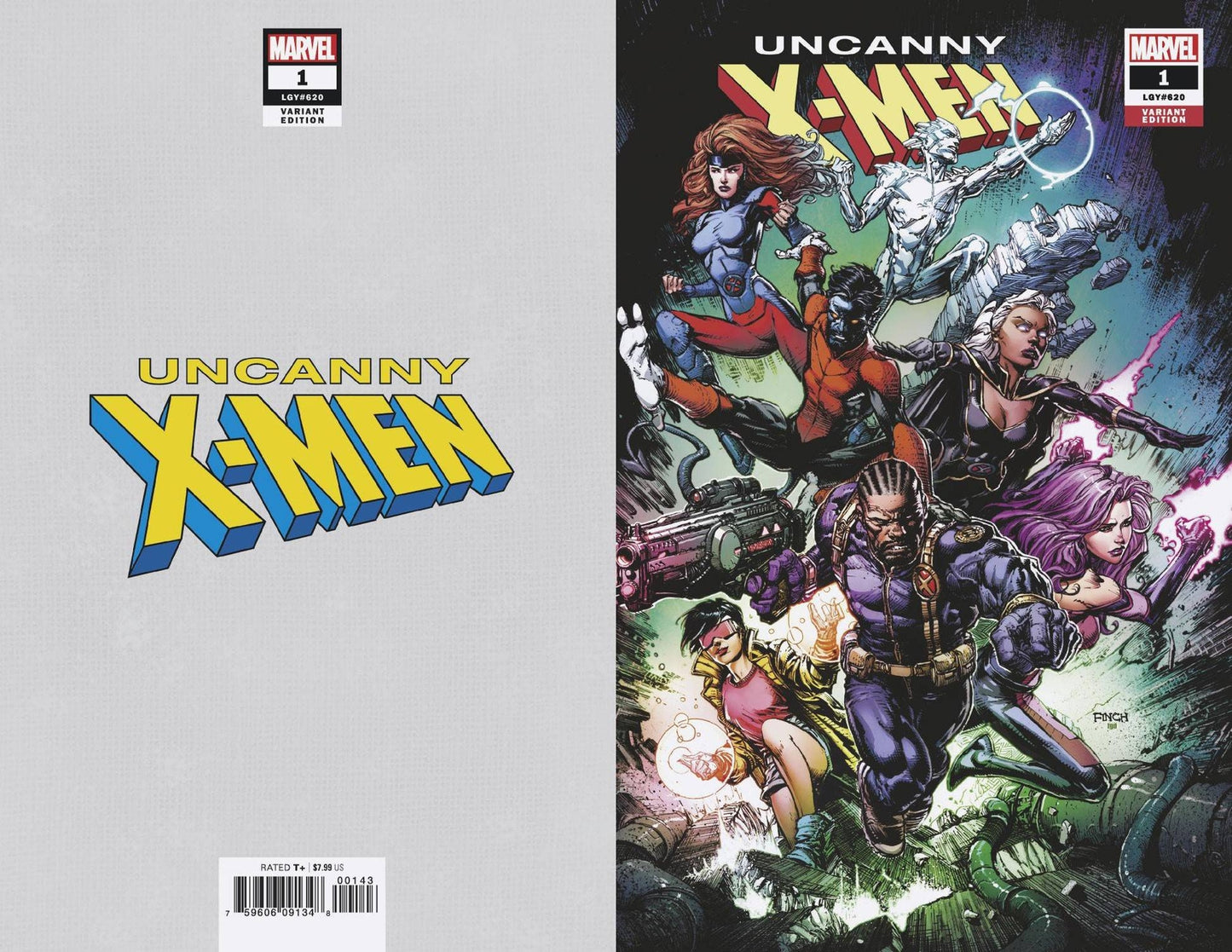 UNCANNY X-MEN #1 FINCH VARIANT MARVEL NM- 1ST PRINT 2018