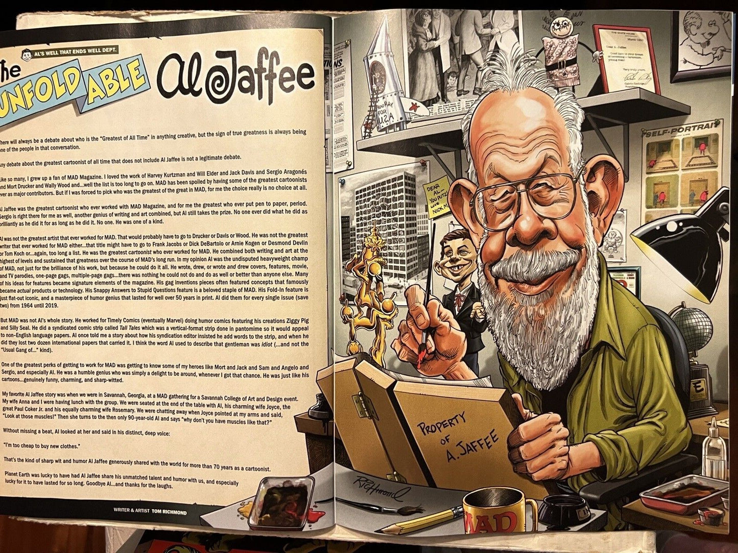 MAD MAGAZINE #32 AUGUST 2023 AL JAFFEE TRIBUTE ISSUE MAD #32