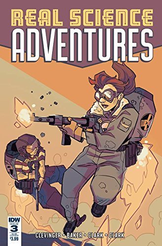 REAL SCIENCE ADVENTURES FLYING SHE-DEVILS #3 OF 6 SUB CVR NM 1ST PRINT