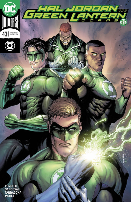 HAL JORDAN AND THE GREEN LANTERN CORPS #43 VARIANT DC NM