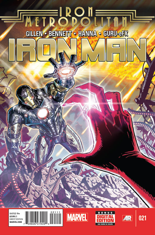 IRON MAN #21 MARVEL 1st PRINT NM 2014 IRON METROPOLITAN