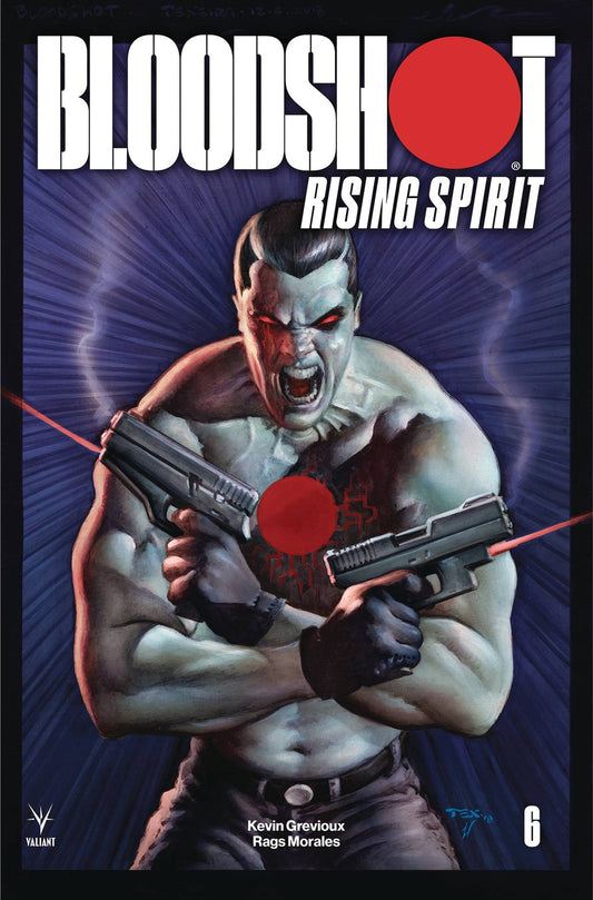 BLOODSHOT RISING SPIRIT #6 CVR B TEXEIRA VALIANT NM 1ST PRINT 2019