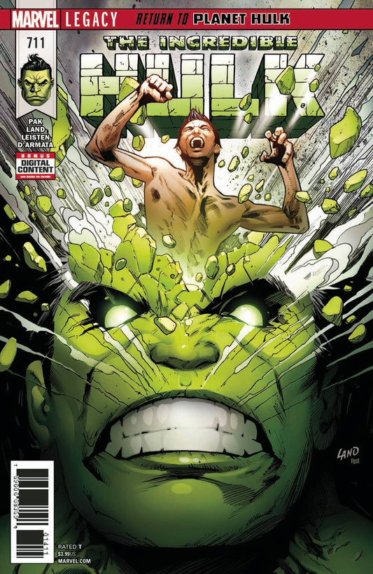 INCREDIBLE HULK #711 LEGACY MARVEL COMICS NM