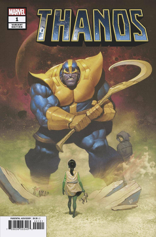 THANOS #1 OLIVETTI VARIANT MARVEL NM 1ST PRINT 2019