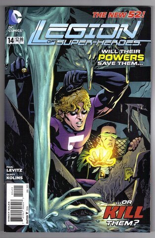 LEGION OF SUPER-HEROES #14 (NEW 52) PAUL LEVITZ NM 1ST PRINT