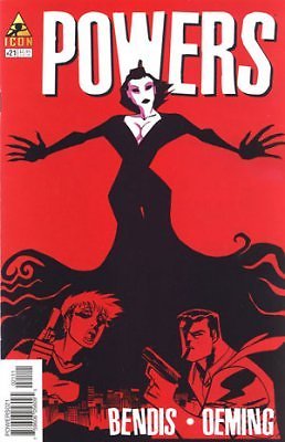 POWERS ISSUE 21 POWERS BY B M BENDIS  VF/NM 1ST PRINT