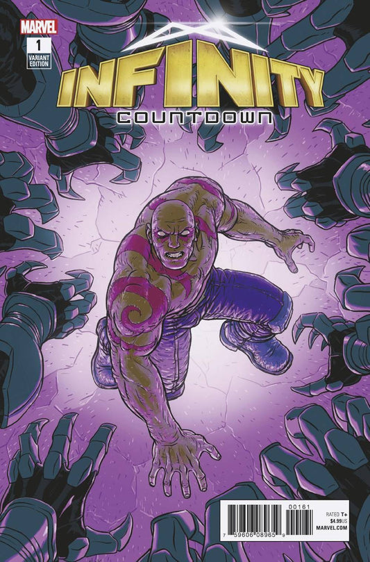 INFINITY COUNTDOWN #1 OF 5 DERRINGTON VARIANT MARVEL  NM