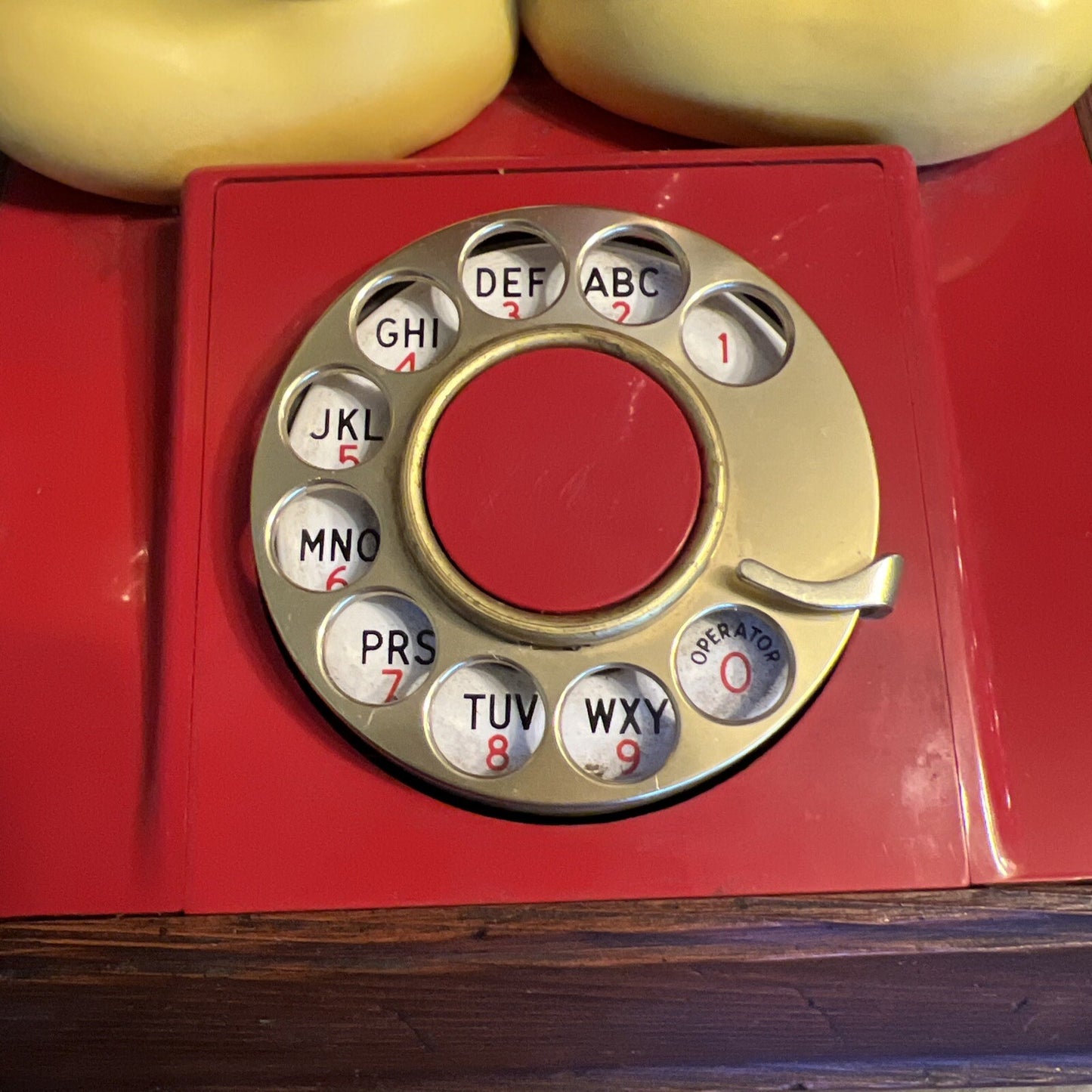 MICKEY MOUSE PHONE 1976 VINTAGE ROTARY NICE SHAPE!