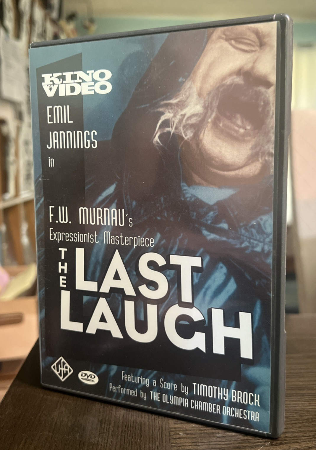 THE LAST LAUGH  DVD 1924 FW MURNAU KINO VIDEO CLASSIC GERMAN FILM