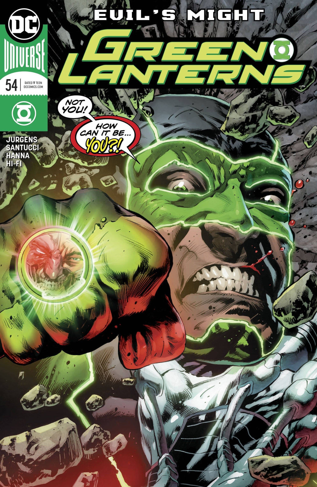 GREEN LANTERNS #54 DC NM FIRST PRINT 2018