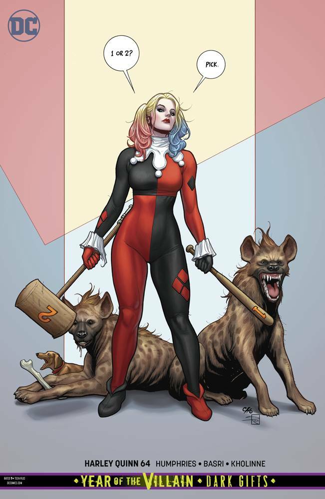 HARLEY QUINN #64 VARIANT YOTV DARK GIFTS DC NM 1ST PRINT 2019