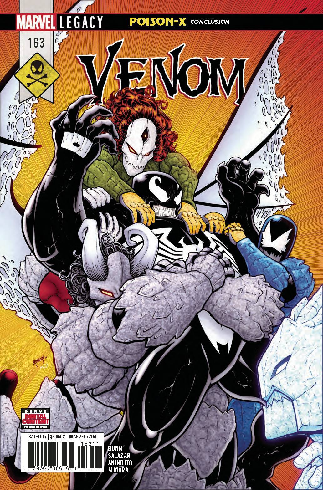 VENOM #163 POISON-X CONCLUSION NM 1ST PRINT MARVEL 2018