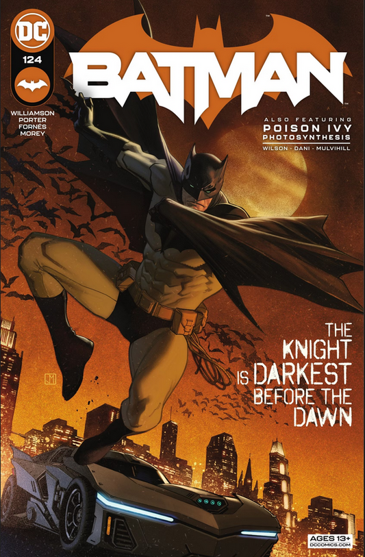 BATMAN #124 MAIN COVER A MOLINA POISON IVY DC COMICS 2022