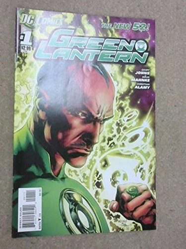GREEN LANTERN #1 THE NEW 52 SINESTRO PART 1 GEOFF JOHNS NM 1ST PRINT