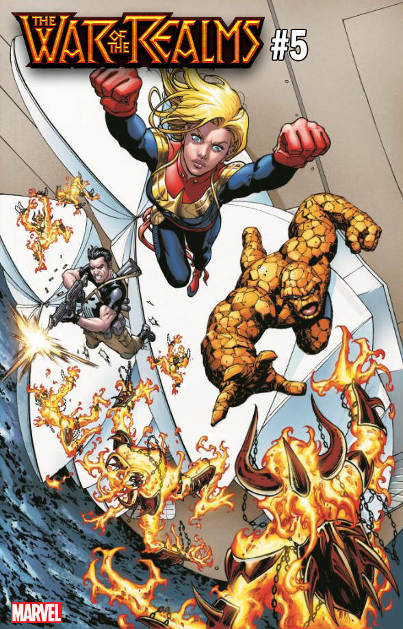 WAR OF REALMS #5 YARDIN INTERNATIONAL VARIANT MARVEL COMICS NM 1ST PRINT 2019