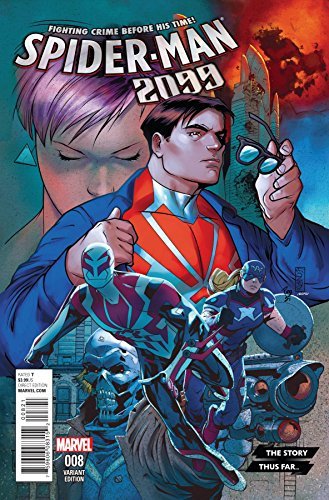 SPIDER-MAN 2099 #8 STORY THUS FAR VARIANT PETER DAVID NM 1ST PRINT