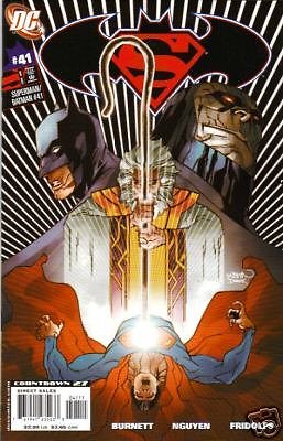 SUPERMAN BATMAN #41 DC COMICS! SUPERMAN/BATMAN ALAN BURNETT NM 1ST PRINT