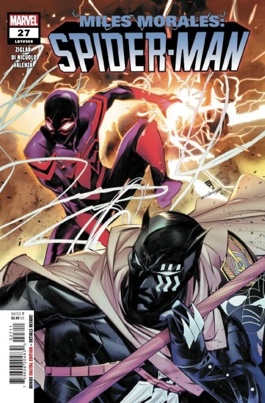 MILES MORALES SPIDER-MAN #27 NM 1ST PRINT MAIN COVER MARVEL COMICS 2024