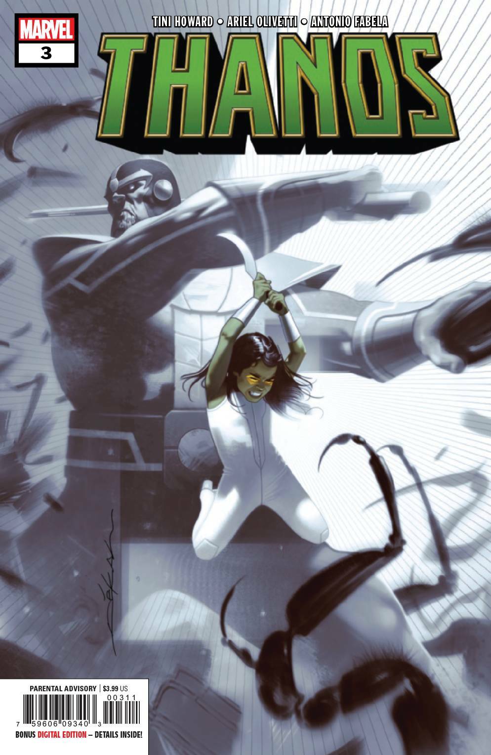 THANOS #3 MARVEL NM 1ST PRINT 2019