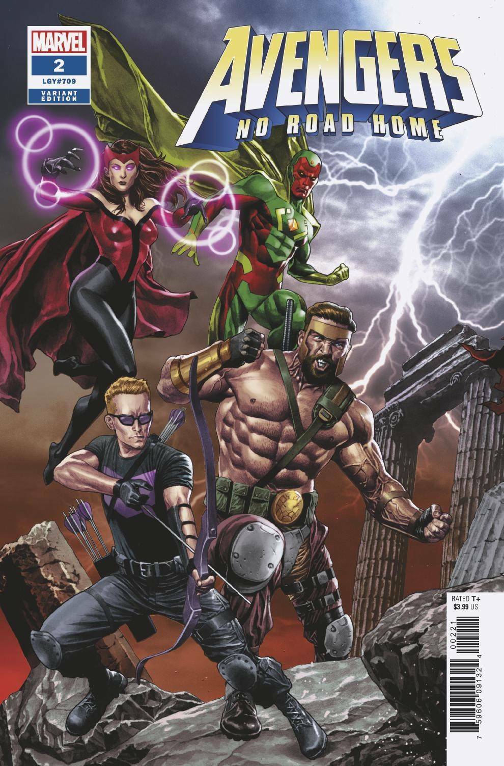 AVENGERS NO ROAD HOME #2 CONNECTING VARIANT MARVEL NM 1ST PRINT 2019