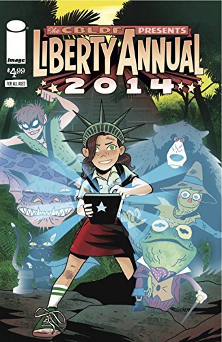 CBLDF LIBERTY ANNUAL 2014 #1 COVER C CHARM VARIOUS INDIE NM 1st PRINT