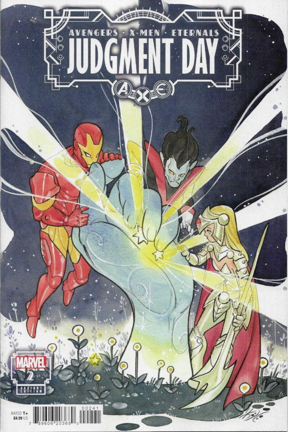 AXE EVE OF JUDGEMENT #2 MOMOKO COVER MARVEL VFN/NM 2022 AVENGERS X-MEN ETERNALS