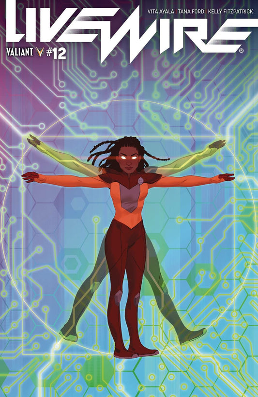 LIVEWIRE #12 COVER B CHEN VALIANT NM 1ST PRINT 2019