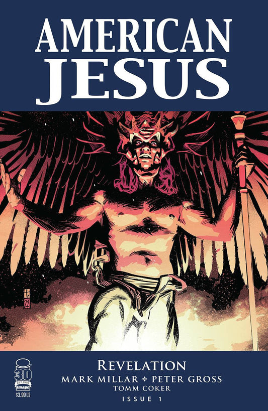 AMERICAN JESUS #1 CVR B COKER 1ST PRINT NM 2022 MARK MILLAR GROSS IMAGE COMICS
